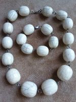 Wunderschöne exclusive Knochen Halskette und Armband