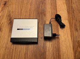 Linksys SD208 8-Port Fast Ethernet Switch inkl. Netzteil