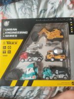 Coffret 5 véhicules de chantier – neuf 