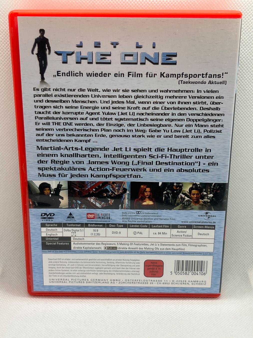 Tutti i DVDs: Jet Li - The One (DVD) – Usato da Hinterkappelen venduto da Kim1992 1