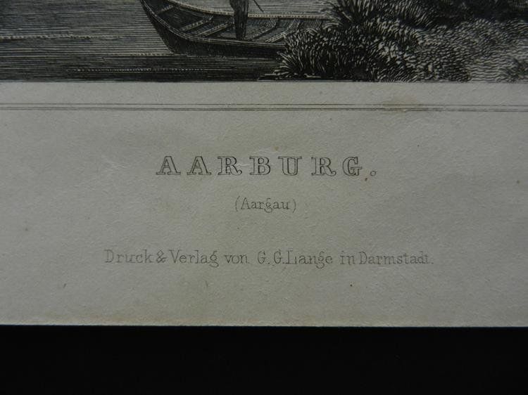 Stiche: Aarburg Stahlstich – Gebraucht aus Risch von Antikfee 2