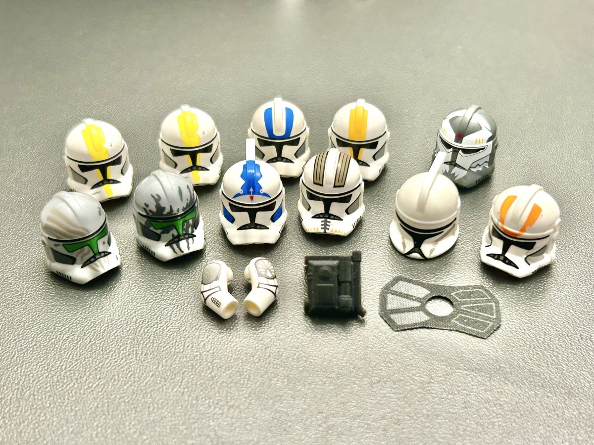 Lego Baukästen: Lego Star Wars - custom helmets + accessories – Neu (gemäss Beschreibung) aus Genthod von daz_world