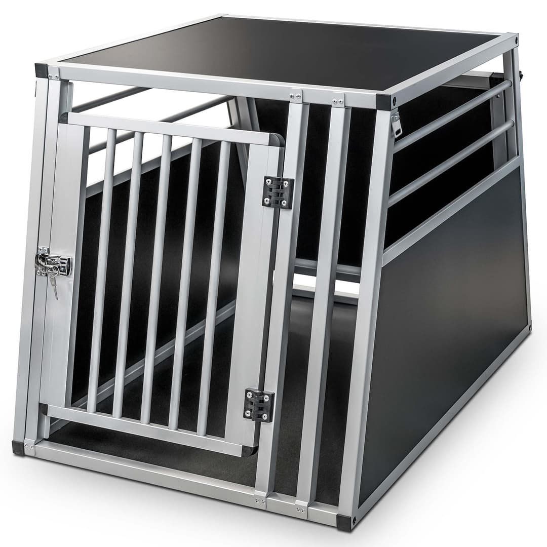 Cages, transport & sécurité: Hundebox "Freezack" Aluminium – D'occasion à Niederurnen par ret_zfb7