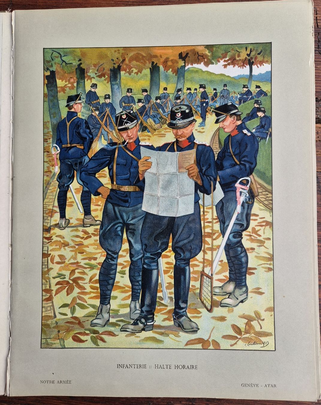 Livres: Notre Armée, Edition Atar, 40 planches par Eric de Coulon – D'occasion à Farvagny-le-Grand par CollectibleWatches 4