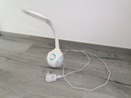 Guter Zustand: LED-Schreibtischleuchte mit Farbwechsler