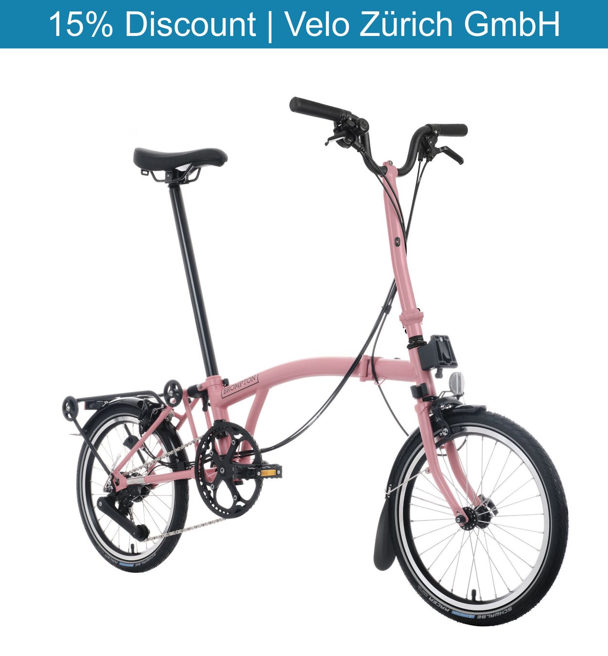 Velos: Faltvelo Brompton C Line, 12-Gang – Neu (gemäss Beschreibung) aus Zürich von Faltvelos