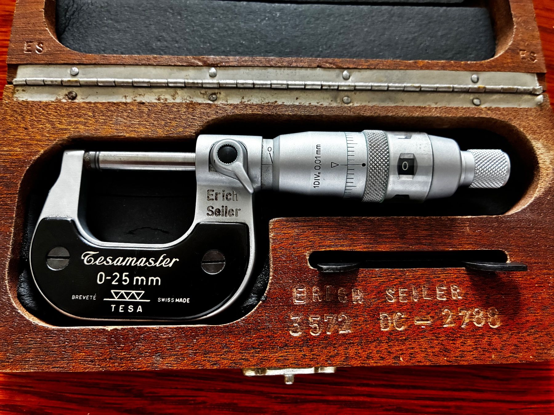 Tesa Misurare: Tesa Mikrometer 0 - 25mm – Usato da Sarmenstorf venduto da Esel_2012 4