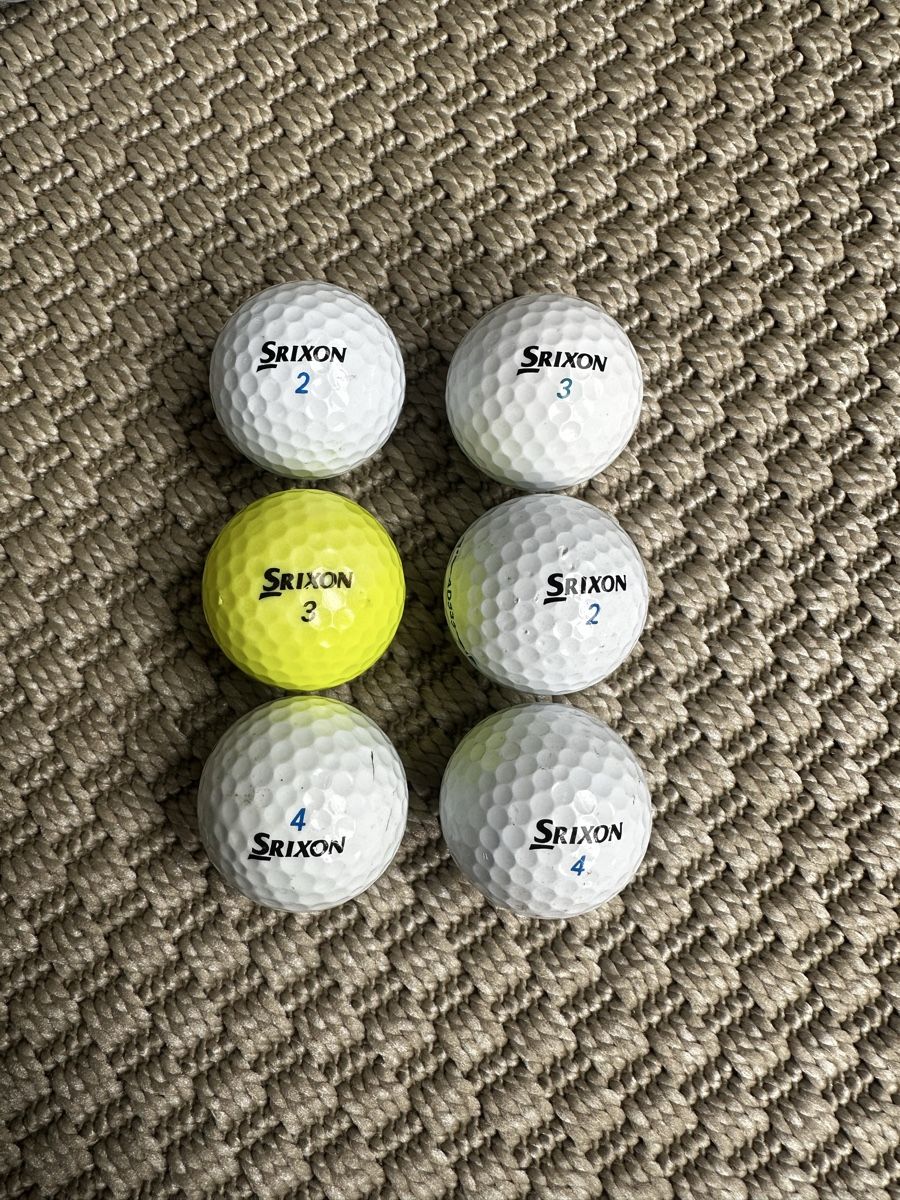 Palloni: Srixon - 6 Stk., gebraucht – Usato da Zürich venduto da tobi_8032