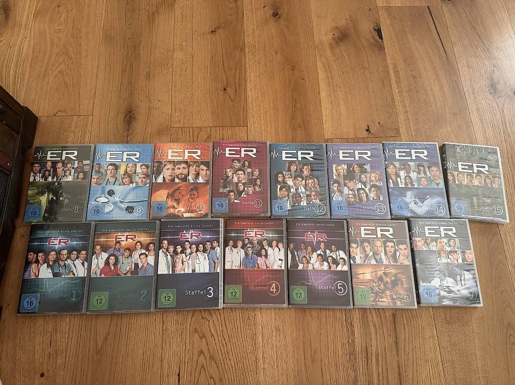 Alle DVDs: ER Staffel 1-15 – Gebraucht aus Hombrechtikon von van_fz85