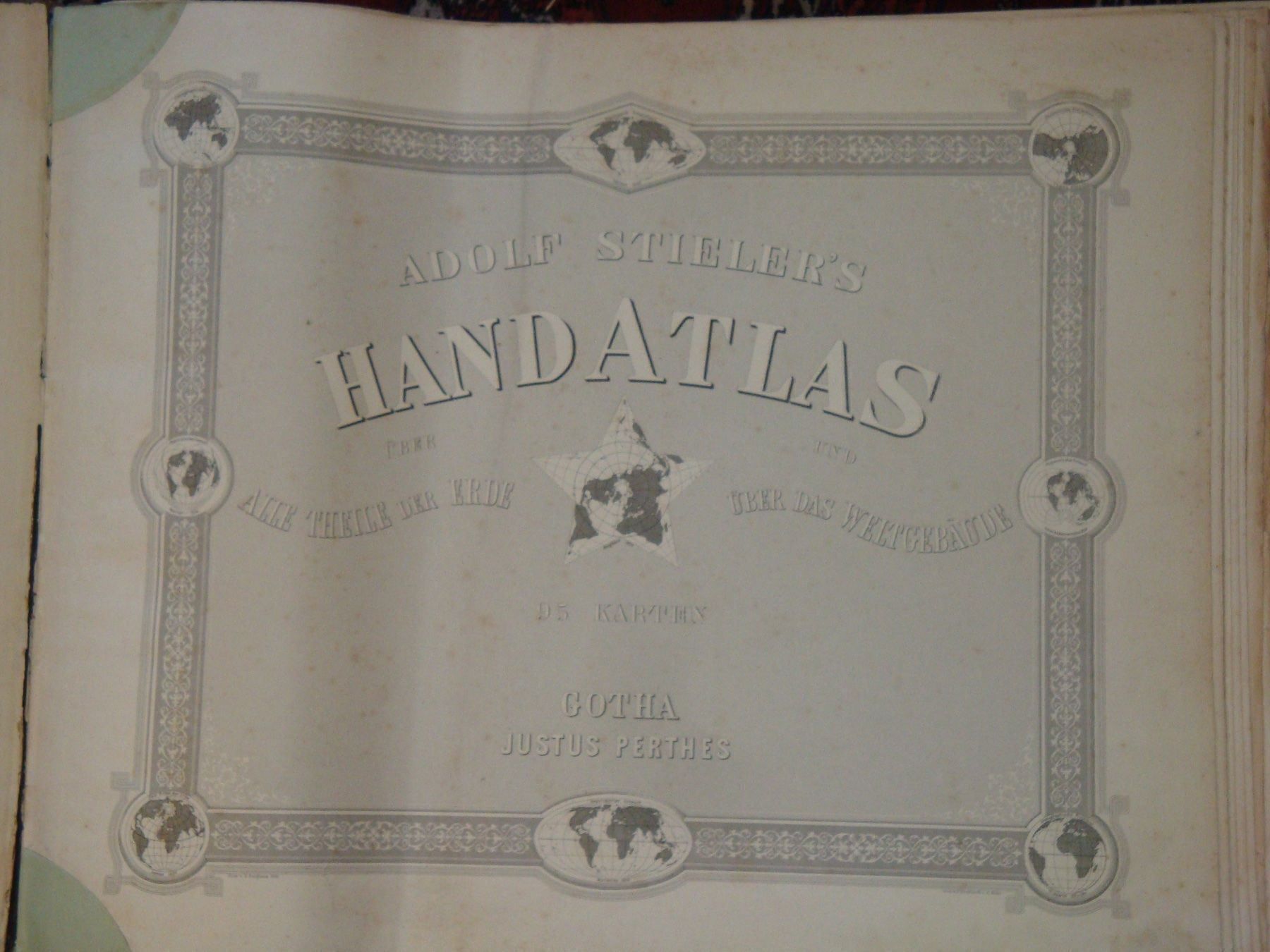 Cartine & Atlanti: antiker Atlas, um 1880 – Usato da häusernmoos venduto da buc_8ftk 1