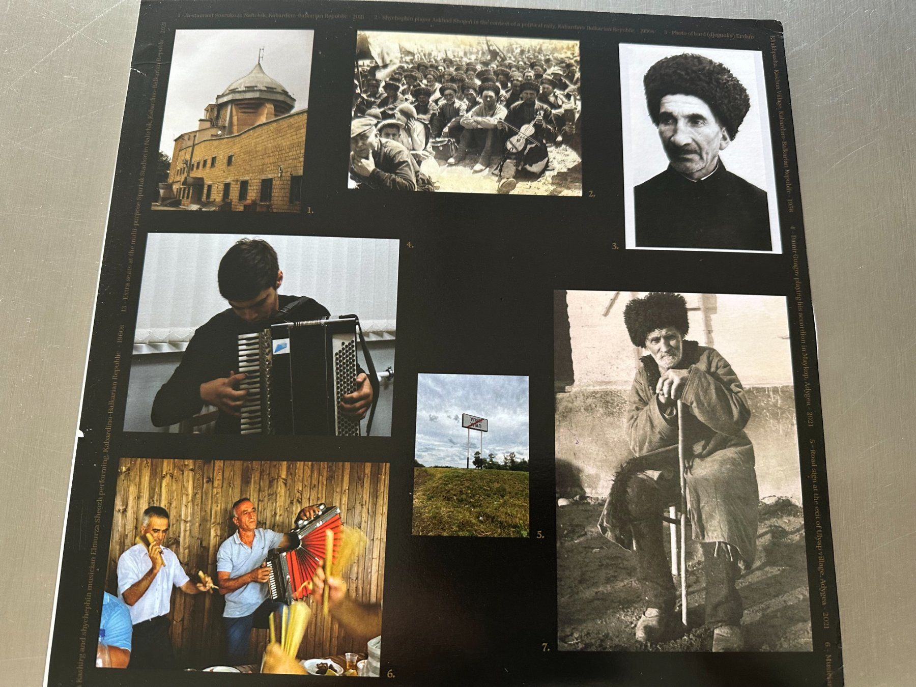 Dischi in vinile: ULYAP SONGS 2LPS BEYOND CIRCASSIAN TRADITION – Usato da Sion venduto da jaipur1401 3