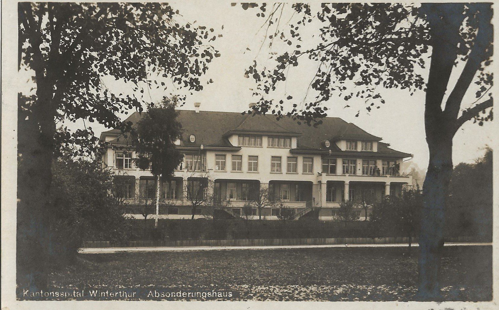 Cartes postales: Winterthur, Kantonsspital, 1925 – D'occasion à Frauenfeld par Merk52
