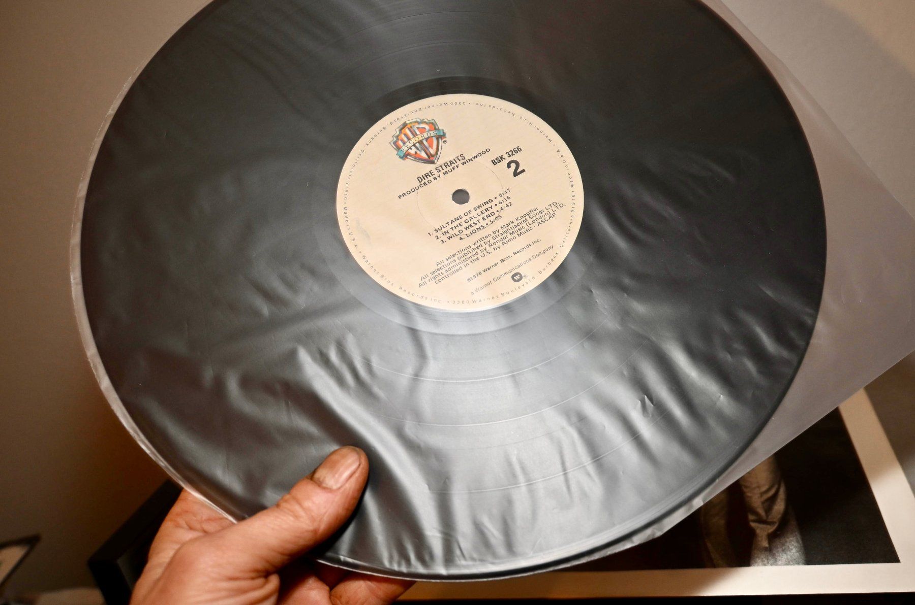 Dischi in vinile: Dire Straits SAME US LP 1978 MINT- top! mit HYPE STICKER – Usato da Pfaffhausen venduto da mono_rec 5