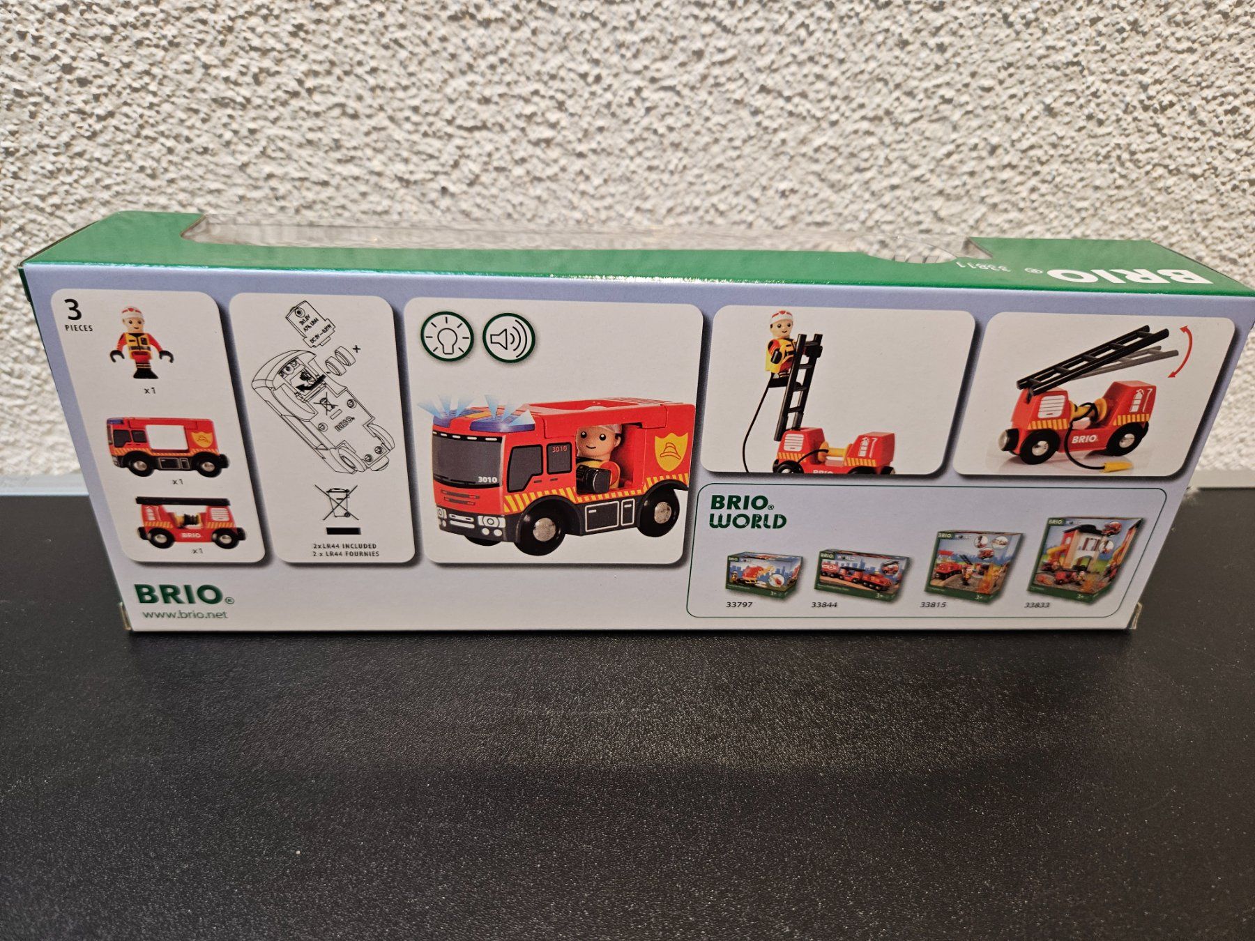 Brio Giocattoli: Neu - Brio - 33811 - Emergency Fire Engine – Nuovo e nell'imballaggio originale da Dagmersellen venduto da Jarsetz_Restposten 1