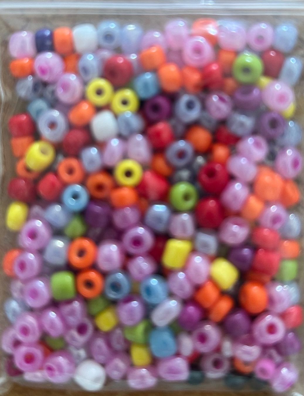 Perle (finte): Rocailles Perlen Mix 4mm, ca 18g – Nuovo e nell'imballaggio originale da Geneve venduto da vane267
