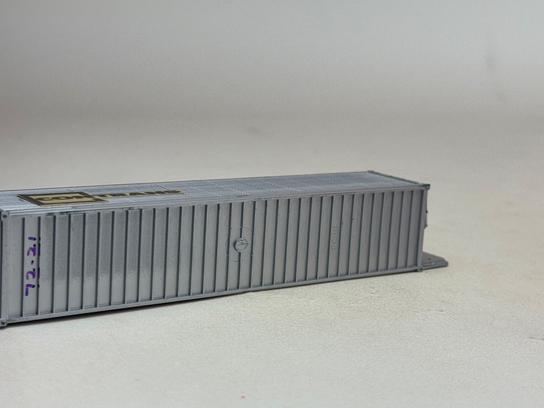 Modellini di ferrovie: EB- 40 Ft. Container Contrans silbern – Usato da Elm venduto da Wikmtz 2