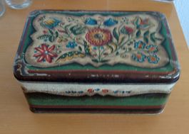 Alte Blechdose - ca 30 x 20 x 10 cm