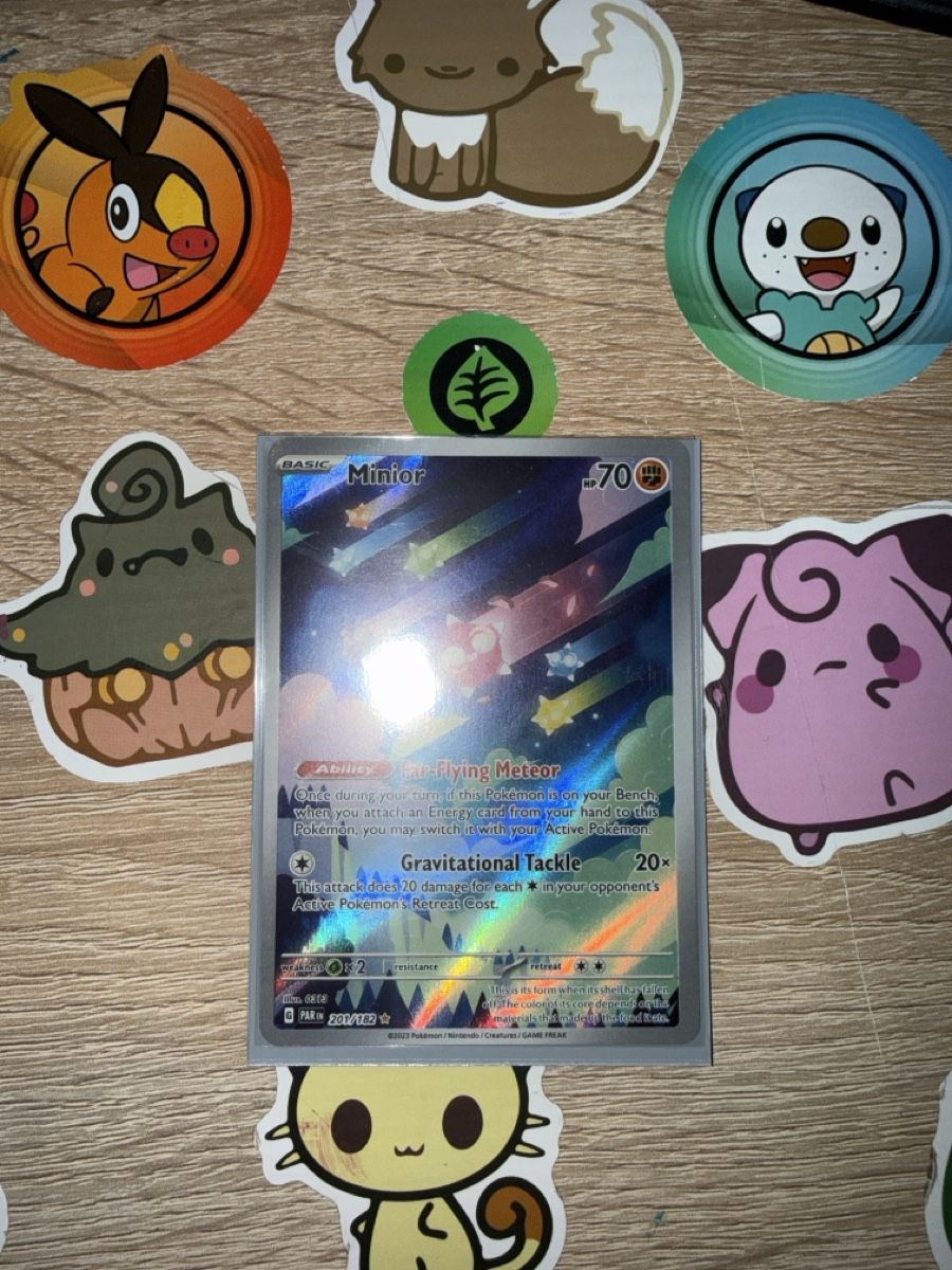 Pokémon Carte collezionabili: Minior IR PAR – Nuovo (secondo la descrizione) da St-Maurice venduto da Whatty