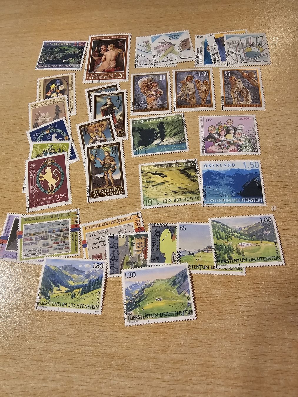 Alle Briefmarken: timbres liechtenstein 2005 – Neu (gemäss Beschreibung) aus Yverdon-les-Bains von mancheacoulles