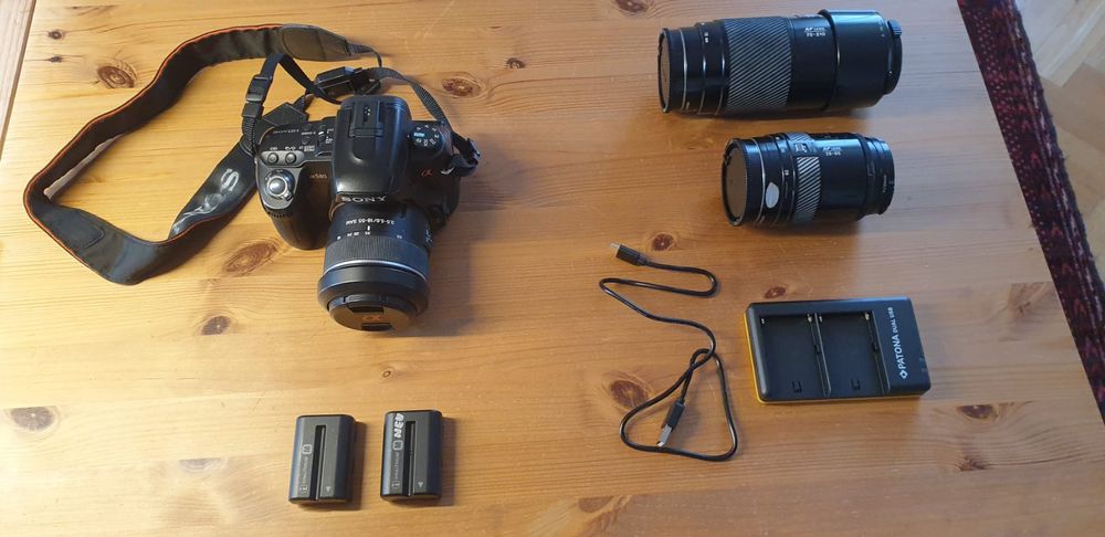 AtFoliX Panzerfolie Für Sony Alpha A580 – Entspiegelnd, Stoßdämpfend, 3-fach Schutz Vor Kratzern Und Spiegelungen