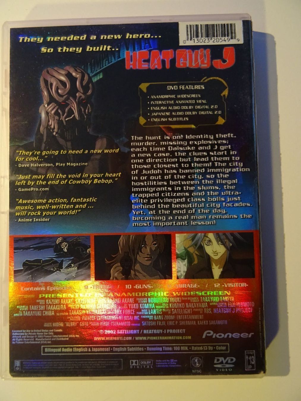 Alle DVDs: Heat Guy J – Gebraucht aus Erstfeld von Mario_boe0 2