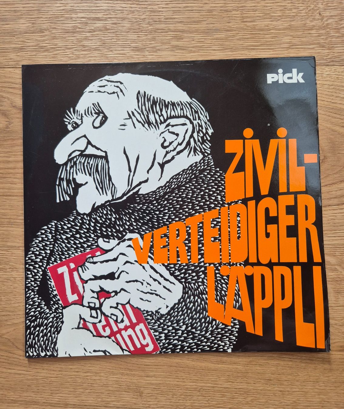 Dischi in vinile: Schallplatte "Zivilverteidiger Läppli" – Usato da Gams venduto da tischi97