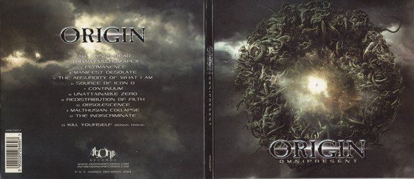 CD: Origin – Omnipresent - Vergriffene Digipack - c – Usato da Brittnau venduto da Zibu 3