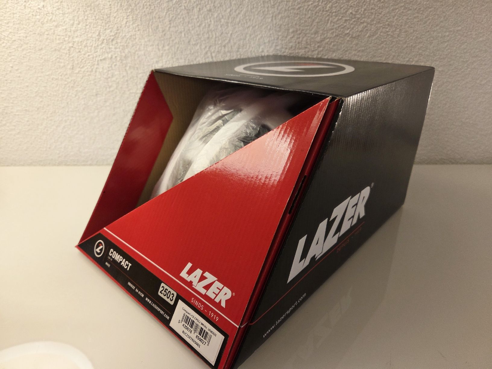 Caschi: Lazer Compact Velohelm Unisex Gr. 54cm - 61cm – Nuovo e nell'imballaggio originale da Braunau venduto da Brand-Store 2