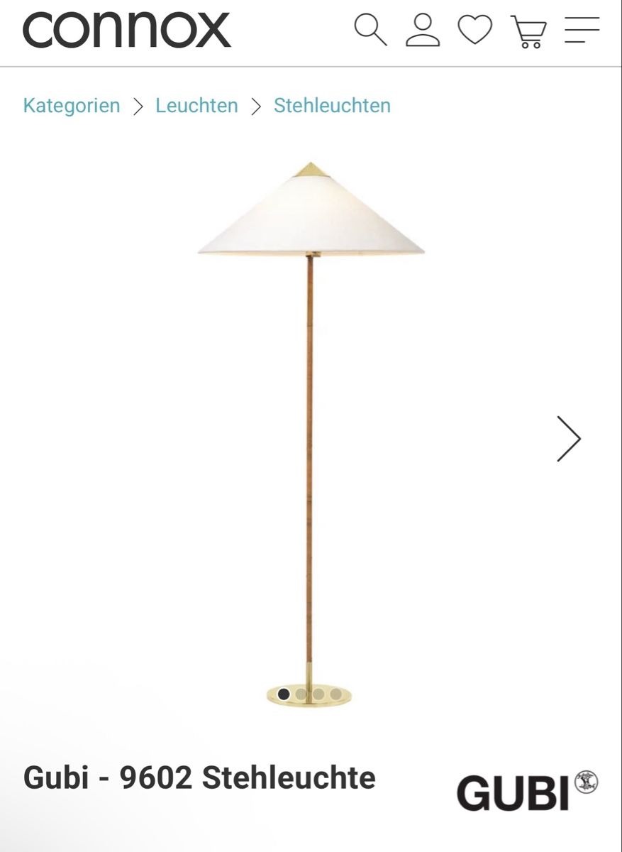 Gubi Lampen: Gubi - 9602 Stehleuchte – Neu (gemäss Beschreibung) aus Erlenbach ZH von Goldsimba11