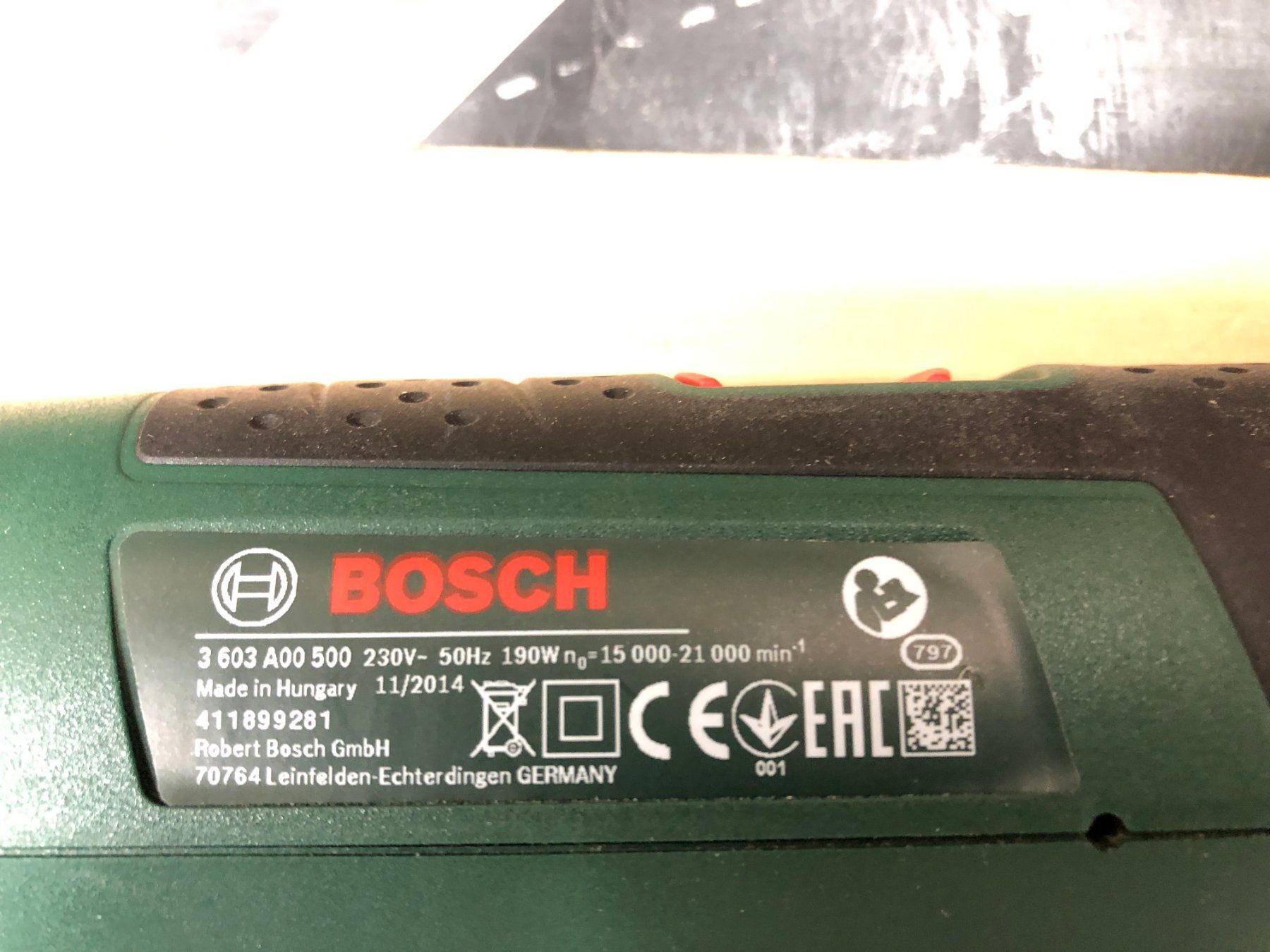 Tutte le macchine: Multifunktionswerkzeug Bosch PMF 190 – Usato da Zürich venduto da olwfut 1