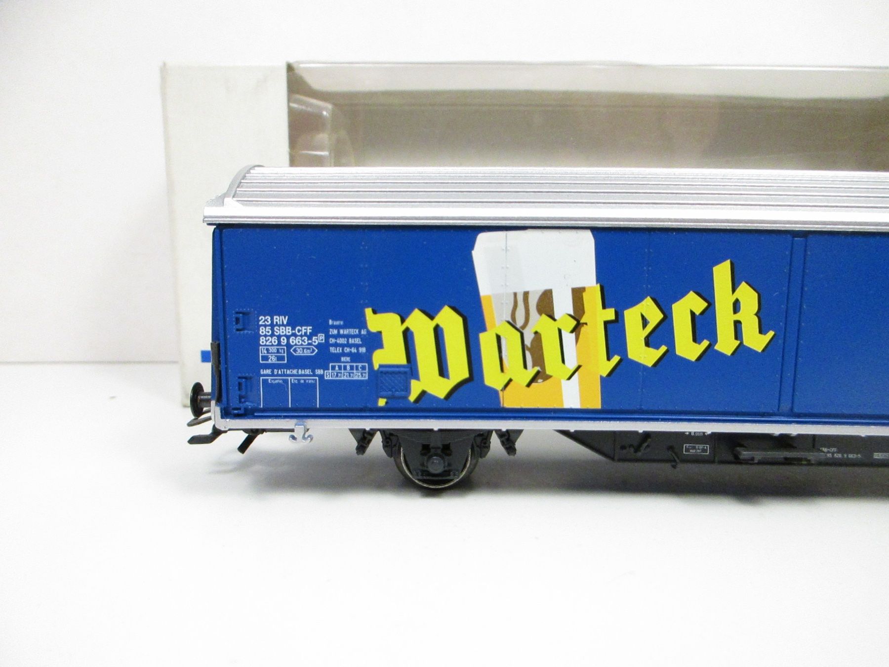Märklin Modelleisenbahnen: Märklin H0 4836 SBB Schiebwandwagen WARTECK BIER – Neu und originalverpackt aus Olten von Heinrich875 1