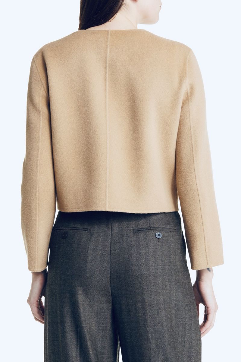 Theory Jacken: Theory New Divide Wool & Cashmere Crop Jacket – Gebraucht aus Münchenstein von B771 3