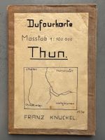 Dufourkarte: Thun. Massstab 1 : 100 000. 1934