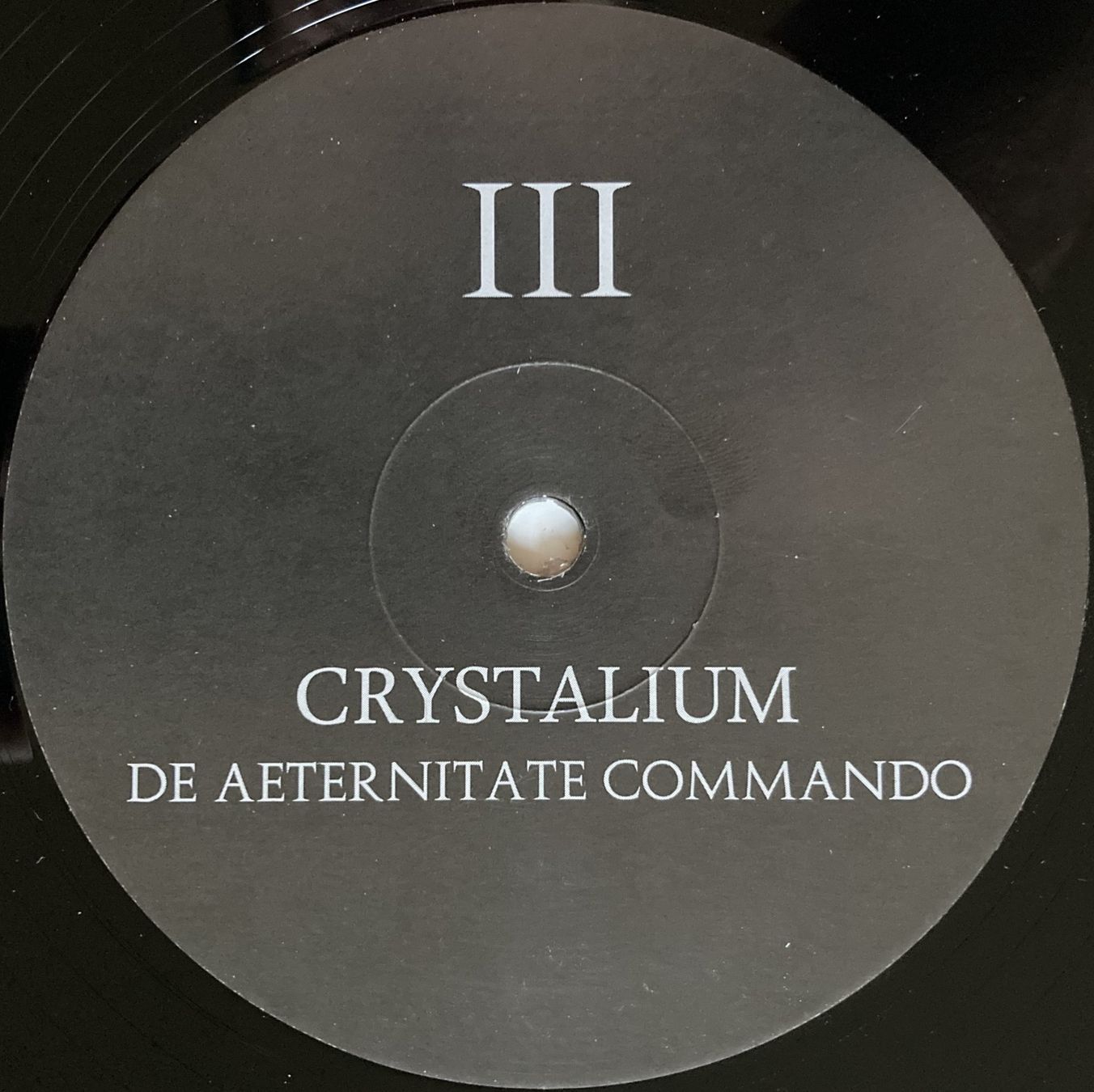 Schallplatten: CRYSTALIUM - DE AETERNITATE COMMANDO – Gebraucht aus Bottens von hotter-than-hell 3