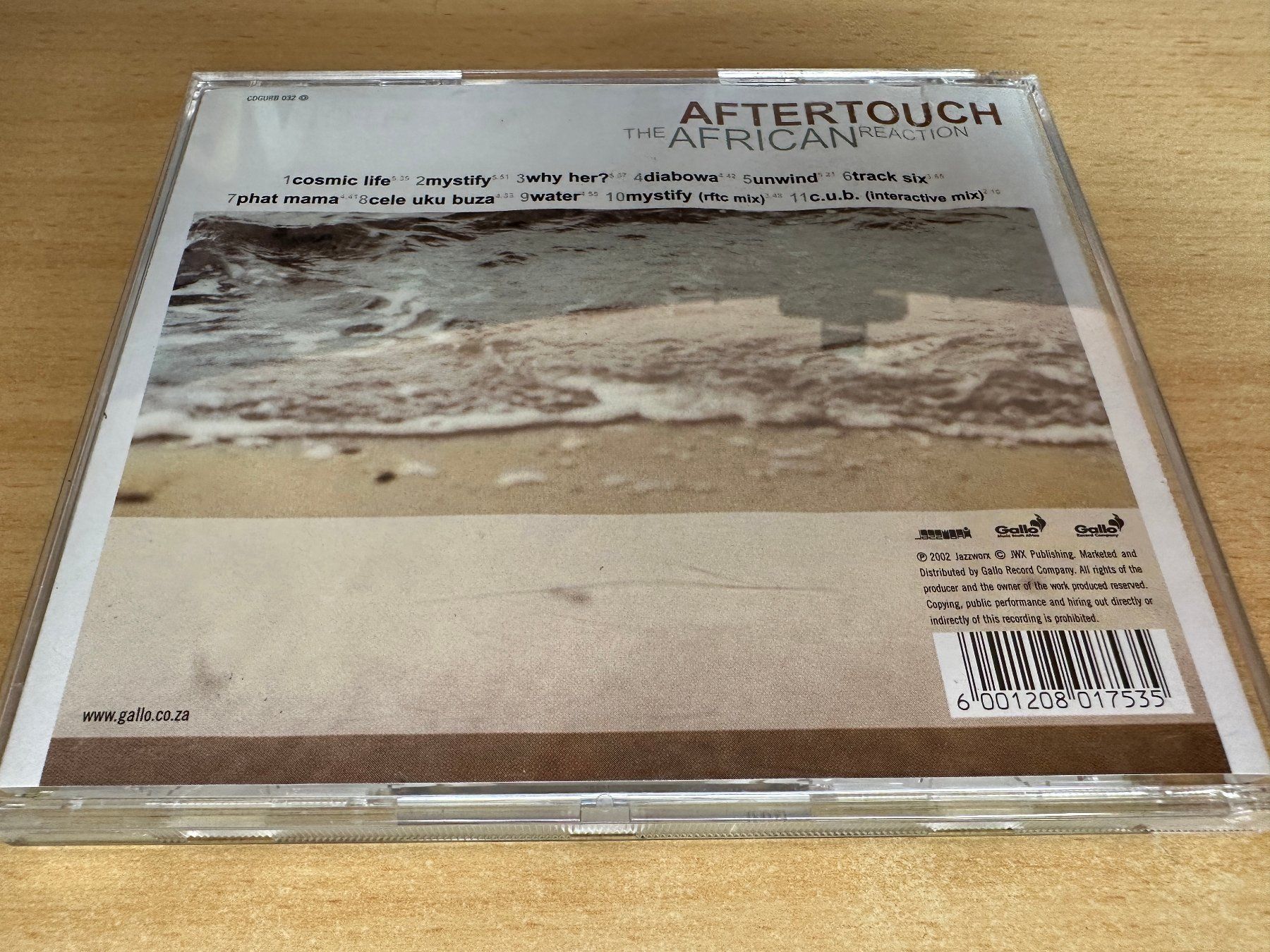 CDs: Aftertouch - The African Reaction – D'occasion à Rikon im Tösstal par Alpenmutz 1