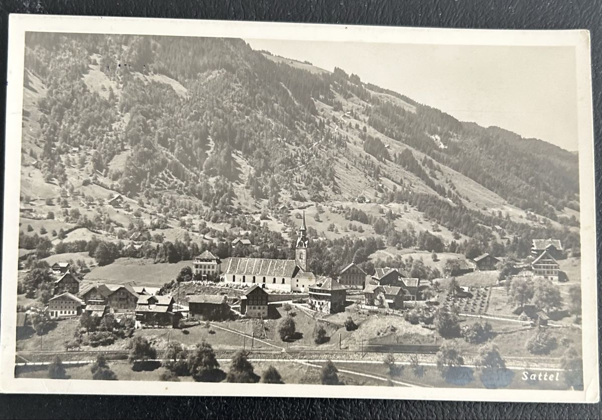 Cartes postales: Fotokarte Sattel  – D'occasion à Horw par Tellbub