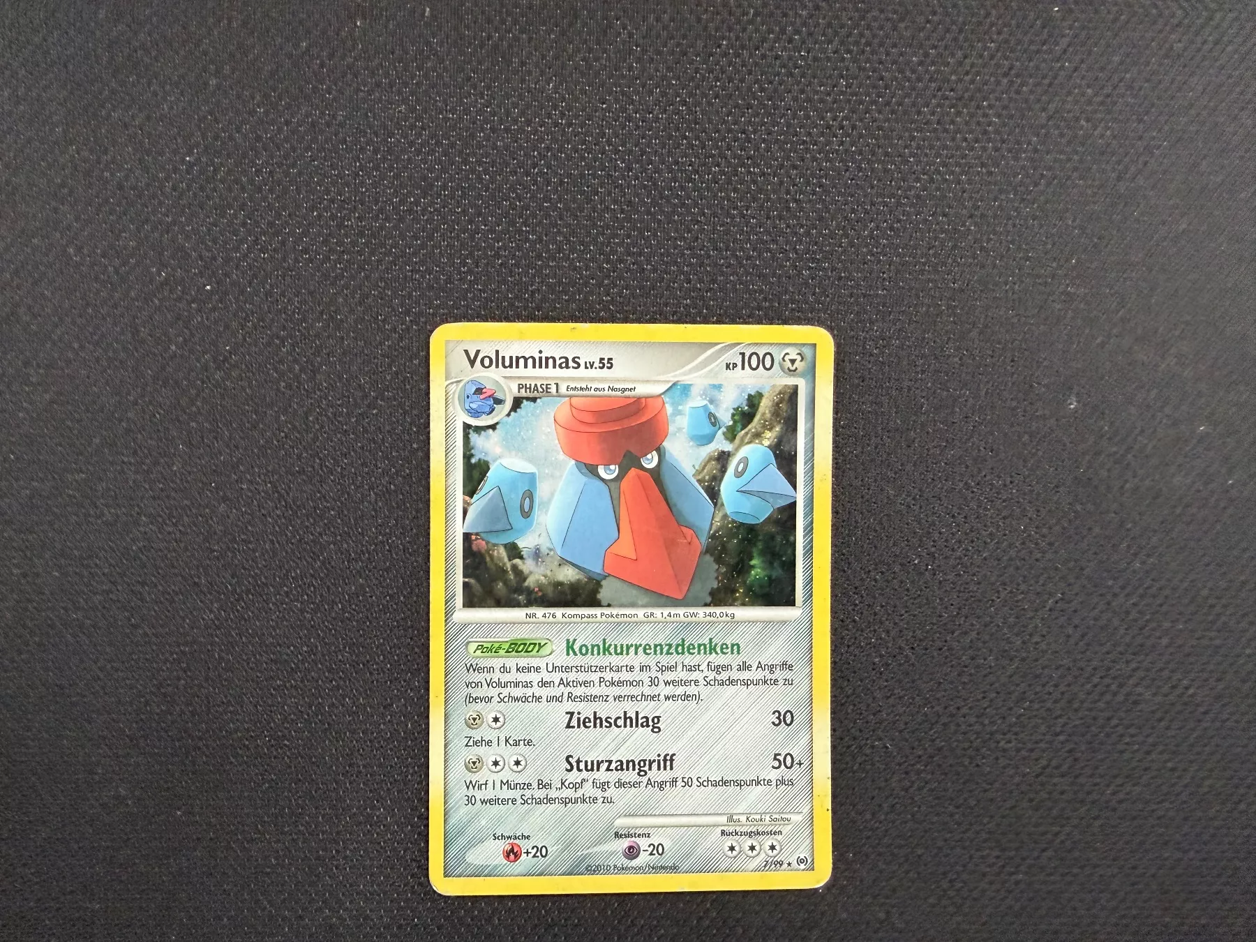 Pokémon Carte collezionabili: Voluminas 7/99 Holo – Usato da Zürich venduto da mountainwizard00