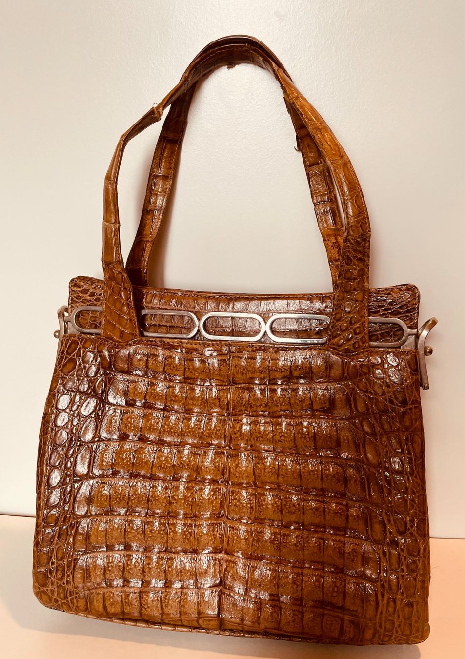 Borse da donna: Sac vintage Croco – Usato da Sugnens venduto da 555madison