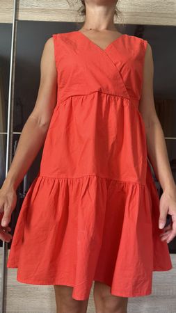 Robe Molly Bracken coton rouge taille XS état neuf