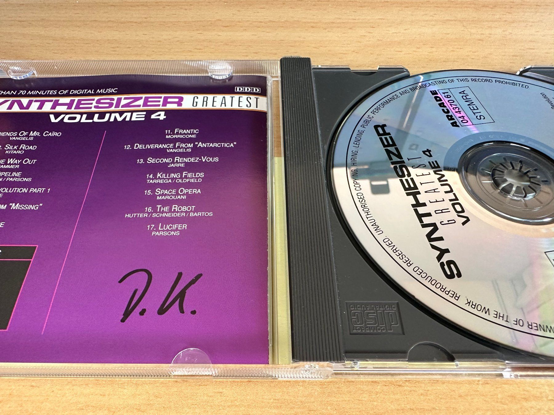 CD: Ed Starink – Synthesizer Greatest Volume 4 – Usato da Rikon im Tösstal venduto da Alpenmutz 2