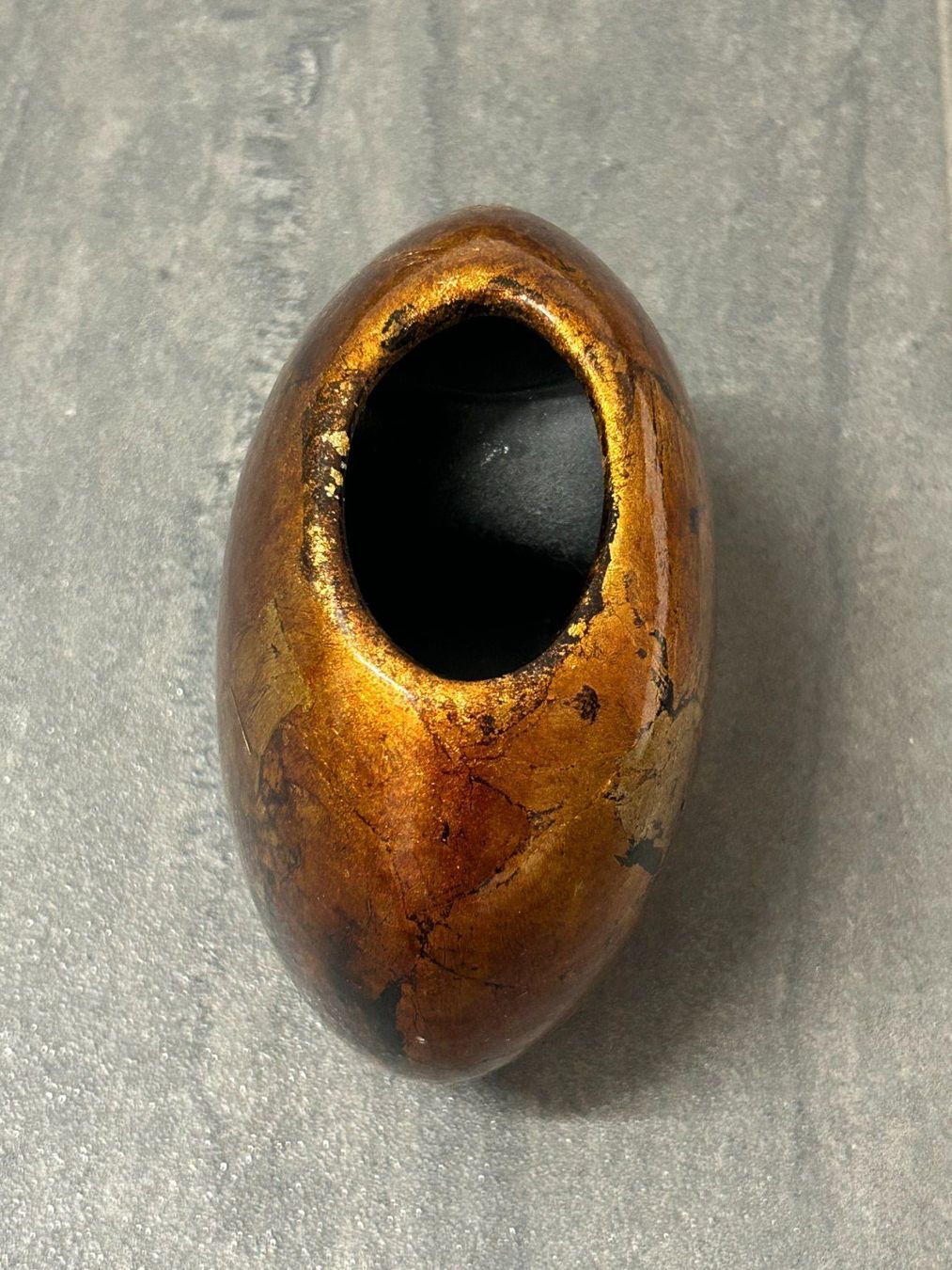 Vasi & Recipienti: Vase design noir et doré – Usato da Lausanne venduto da Weber1007 5