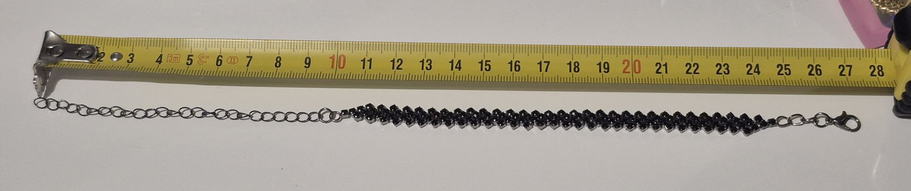 Armbänder & -reifen: Bracciale donna con strass neri  – Neu (gemäss Beschreibung) aus Giubiasco von Stefaniav 3
