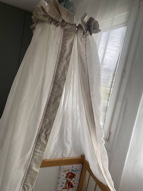 Tutte le decorazioni: Betthimmel inklusive Stange weiss – Usato da Horw venduto da sere4