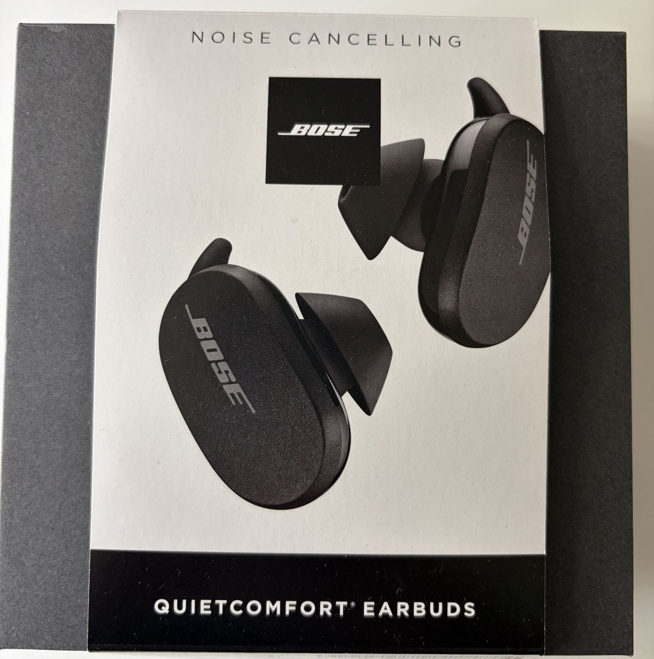 Bose Kopfhörer: Bose Earbuds Quietcomfort Schwarz – Gebraucht aus Oberdorf BL von Aeschro
