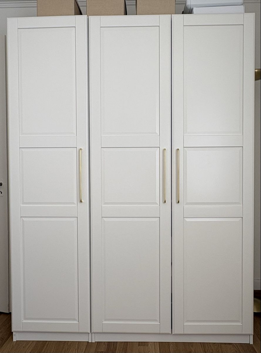 Ikea Garderobe: Wardrobe white 3 doors good condition – Gebraucht aus Thalwil von ste_jwm7 1
