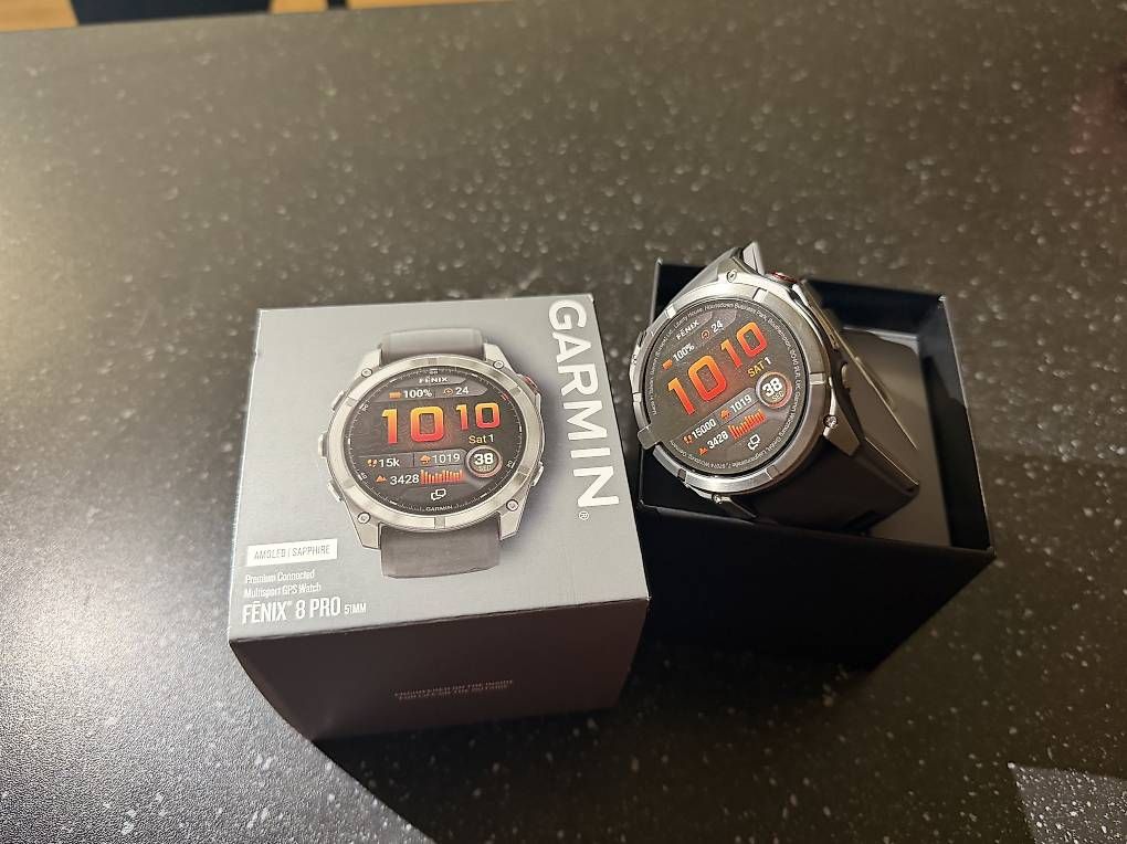 Garmin Smartwatch: Garmin Fenix 8 Pro 51 mm AMOLED Sapphire – Usato da Wangen an der Aare venduto da dus_nnf8 2