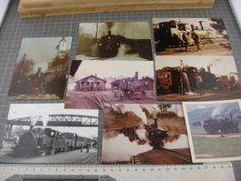 8x Foto Schmalspurbahn Österreich Dampf