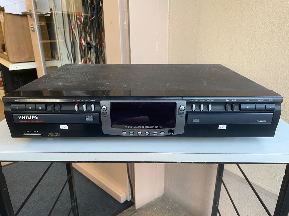 Philips CDR 765 Audio Compact Disc Recorder Acheter sur Ricardo