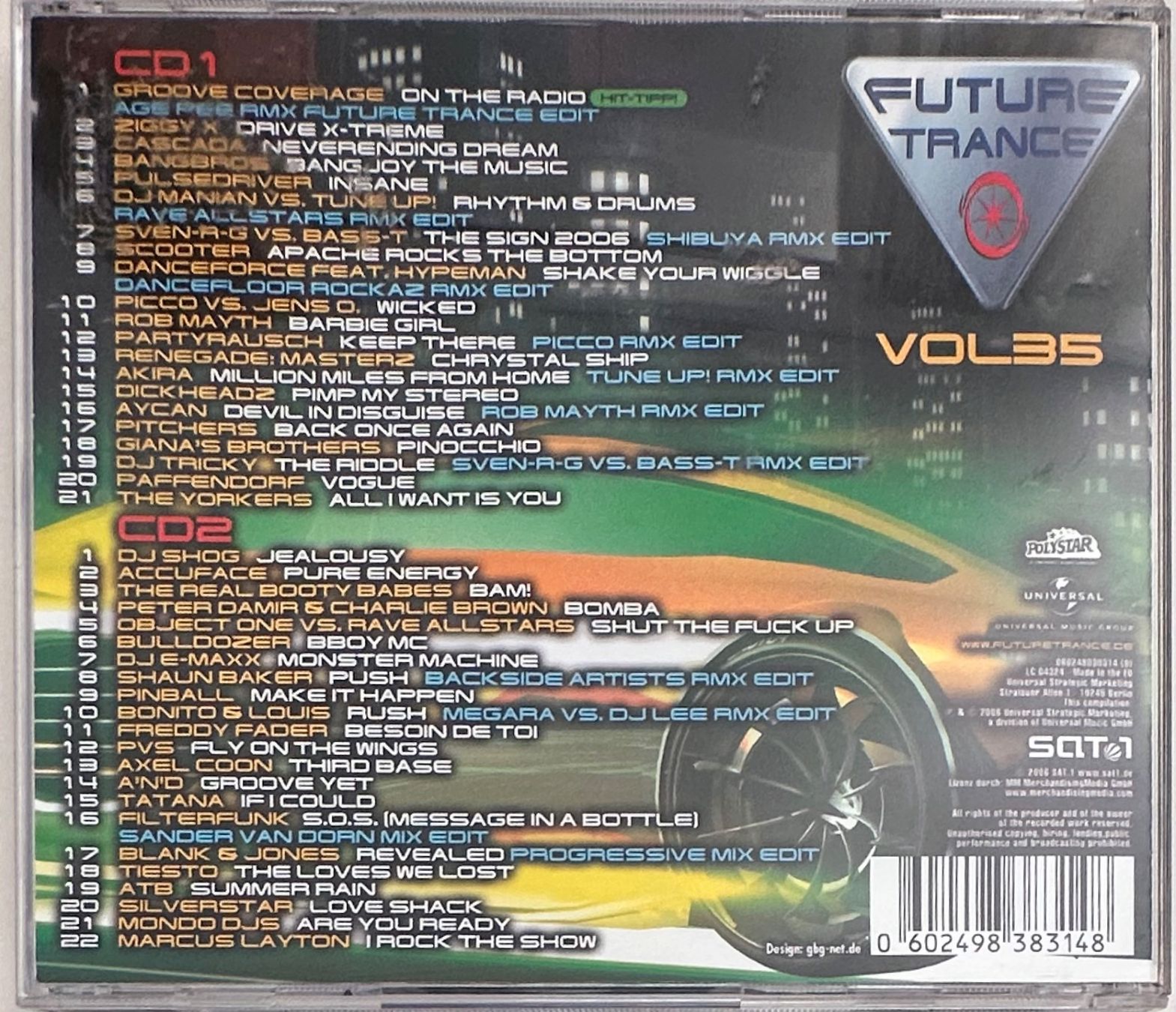 CD: Various – Future Trance Vol.35 – Usato da Martigny venduto da jereq 1