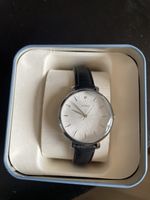 Fossil Damenuhr mit Lederarmband und Diamant neu